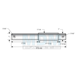 Dual Category Pin - 25/32x245