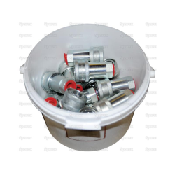 BUCKET OF COUPLINGS (20)