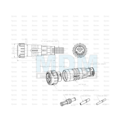 ISOBUS ConduPlug DuraMate 6mm