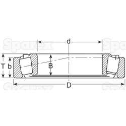 Bearing JW5049/JW5010