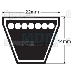 FAN BELT- C98/C2489