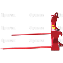 Bale Transport Fork - 2 x M28 x 1250mm C2 Tines (SHW Brand)