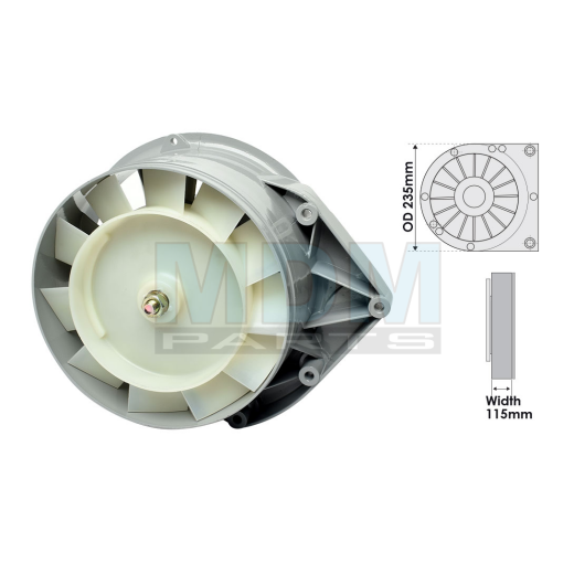 Blower Motor Deutz 06 07 Agrolux