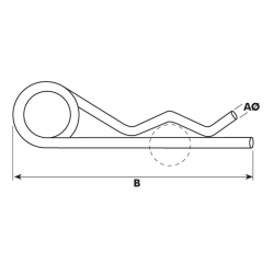 Federstecker 2 mm