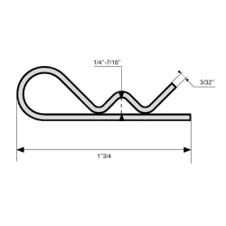 Federstecker 2 mm