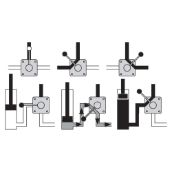 3-way valve (on flange plate)