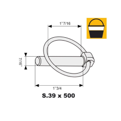 Klappsplinte 500 X 11mm