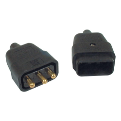 3 PIN CONNECTOR (INC EARTH)