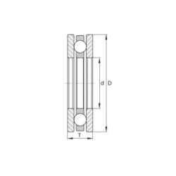 Axial-Kugellager 51107