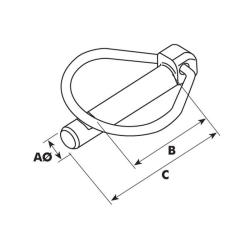 AGRIPAK L/PIN SAFETY 7.5 MM