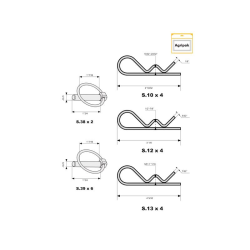 APAK-LINCH PINS &amp; GRIP CLIPS