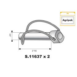 AGRIPAK STABILISER PIN (QTY 2)