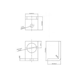 Tear-off bracket 1 x NW10