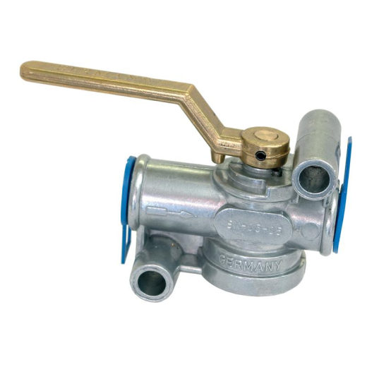 Shut-off valve 22x1.5 compressed air