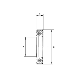 Axle bearing (196 167)