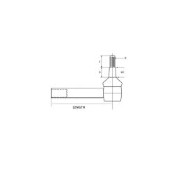 Ball joint (3443036M91)