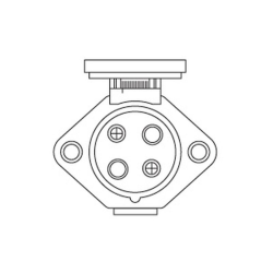 4-pin socket