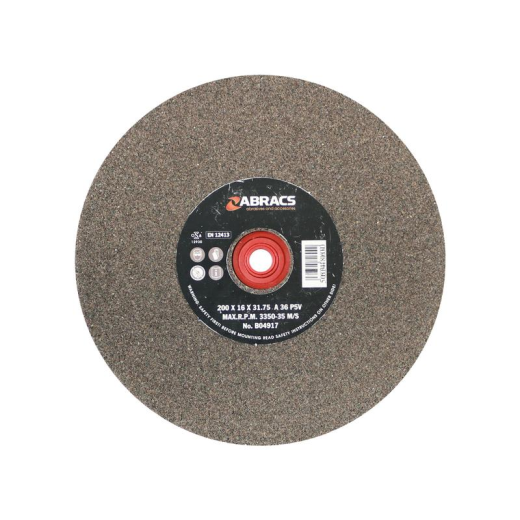 200mm x 16mm x 36g AL/OX GRINDING WHEEL