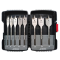 8pc Flat Wood Drill Bit Set