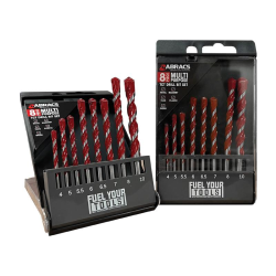 8pc Multipurpose Drill Bit Set