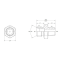 ADPT 1/4"BSPP M-3/8"BSPT M