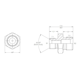 ADPT 1&quot;BSP M-3/4&quot;BSP M