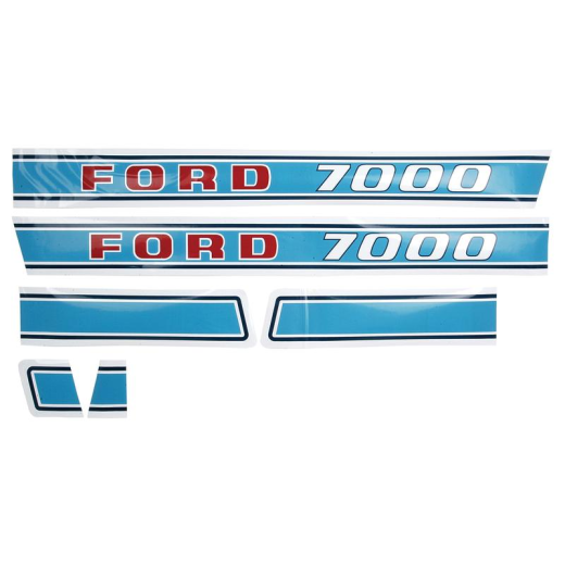 Sticker set Ford 7000 (speci