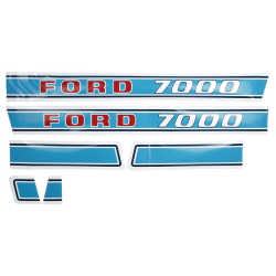 Aufklebersatz Ford 7000 (speci