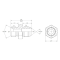 ADPT 1/2"BSP M-1.1/16"JIC M