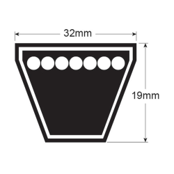 Antriebsriemen D225