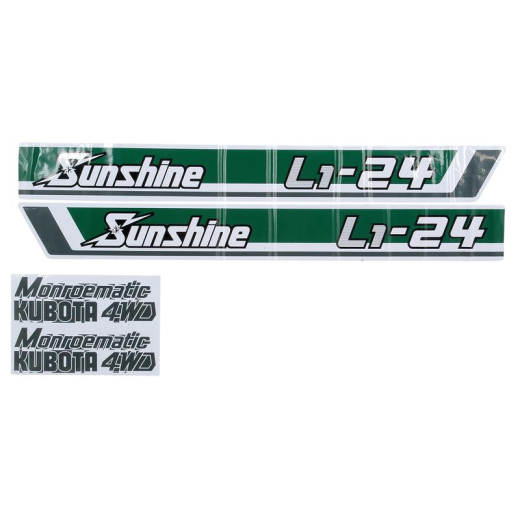 Decal set Kubota (L1-24)