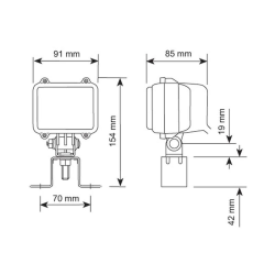 Arbeitsscheinwerfer mini