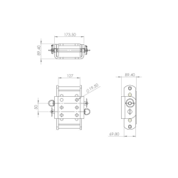 Adapter plate for trailer support devices