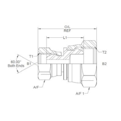 ADPT 1/8&quot;BSP F-1/8&quot;BSP F