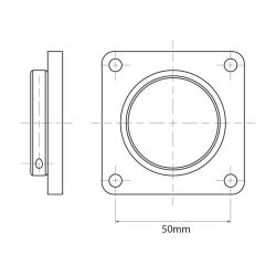 Tear-off bracket with spring