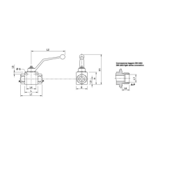 Absperrhahn (Block) 14 x 1,5