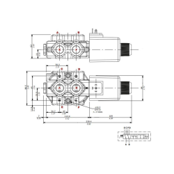 6-way distribution valve