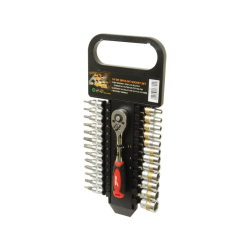 1/4&quot; socket and bit set - 26 pieces