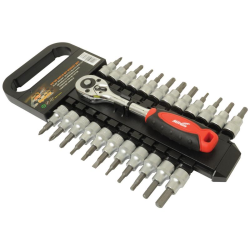 3/8" socket and bit set - 24 pieces