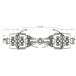 A6 W/A COMPLETE SHAFT 1010MM