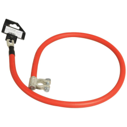 Battery Strap-Sleeved 900mm Red 50mm² Cable