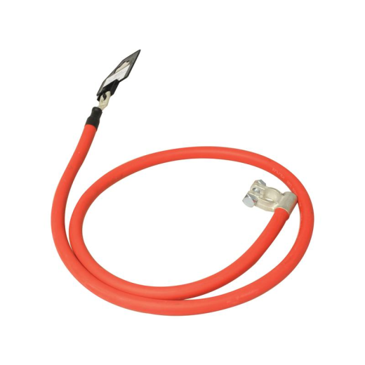 Battery Strap-Sleeved 1300mm Red 50mm² Cable