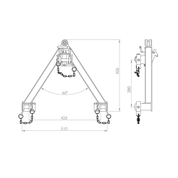 A FRAME (COMMUNAL)420X430MM