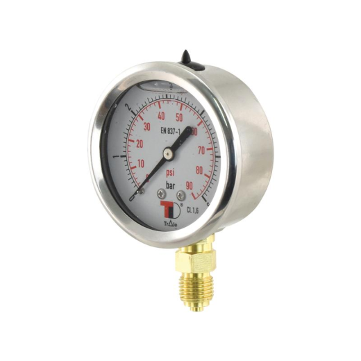 63MM PRESSURE GAUGE 0-6BAR