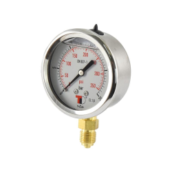 63MM PRESSURE GAUGE 0-25BAR