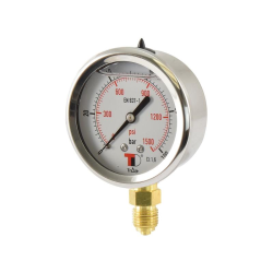 63MM PRESSURE GAUGE 0-100BAR