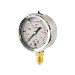 63MM PRESSURE GAUGE 0-250BAR