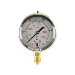 63MM PRESSURE GAUGE 0-250BAR