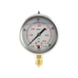 63MM PRESSURE GAUGE 0-400BAR