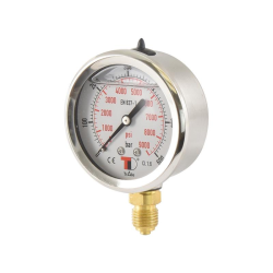 63MM PRESSURE GAUGE 0-600BAR